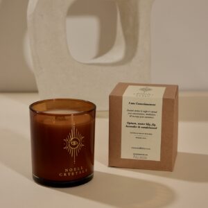 Soyavokslys 'I am Consciousness' med trævæge