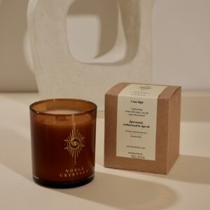 Soyavokslys 'I am Safe' med trævæge