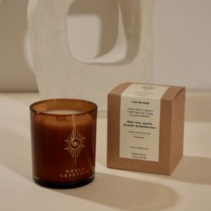 Soyavokslys 'I am Serenity' med trævæge