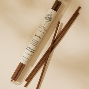 Naturlige røgelsespinde med 'I am Flow'