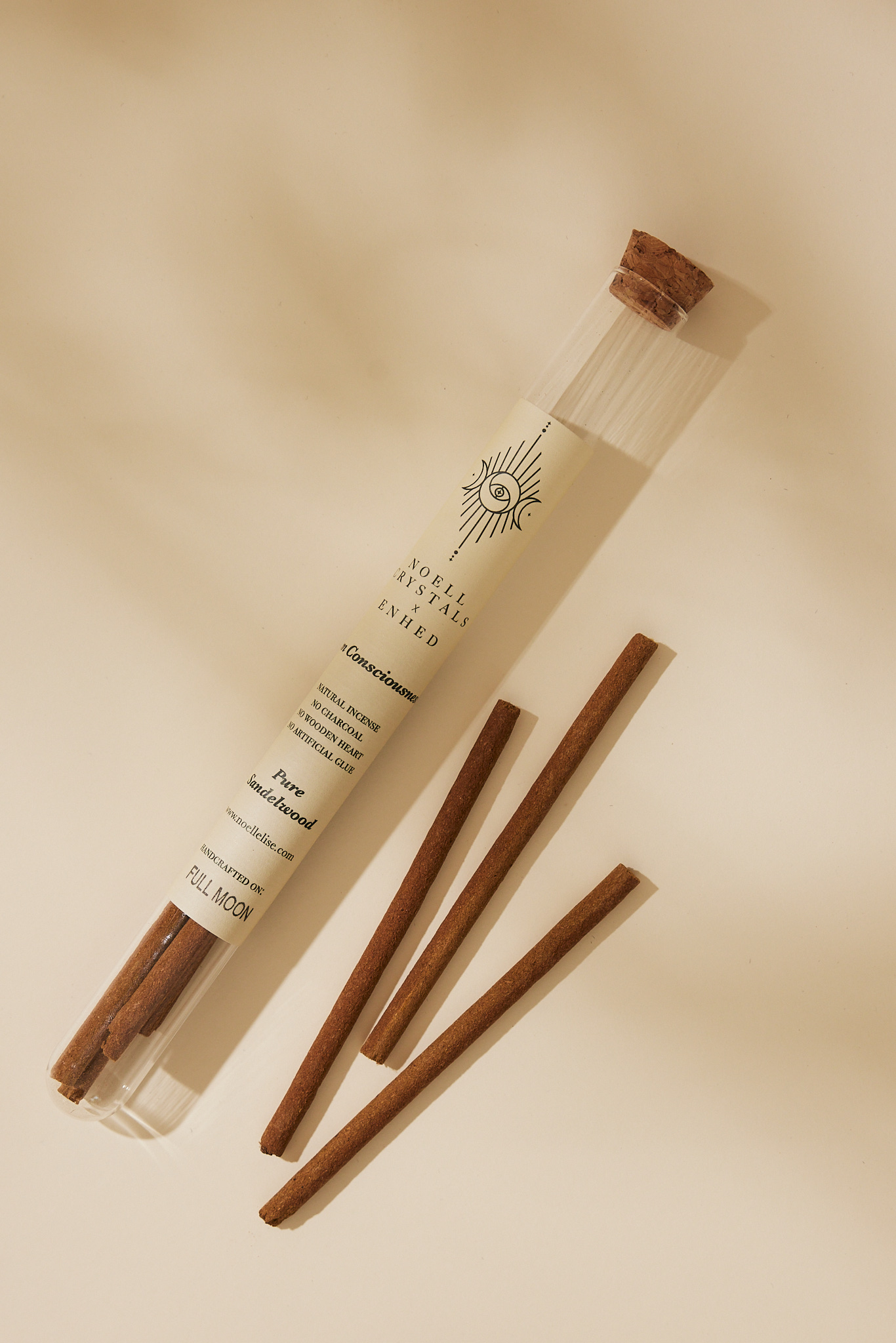 Naturlige røgelsespinde med ‘I am Consciousness’