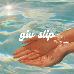 Meditation - Giv slip