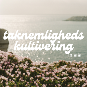 Taknemligheds kultivering / øvelse