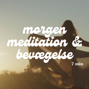 Morgenmeditation & bevægelse